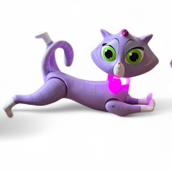 Disney Jr Puppy Dog Pals Hissy Light Up Collar Figure RARE Ultimate Doghouse - Picture 2 of 5